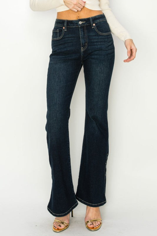 AT2014FLSD - HIGH RISE FLARE JEANS