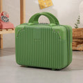 14-Inch Mini Travel Makeup Case — Hard Shell Cosmetic Organizer with Password Lock
