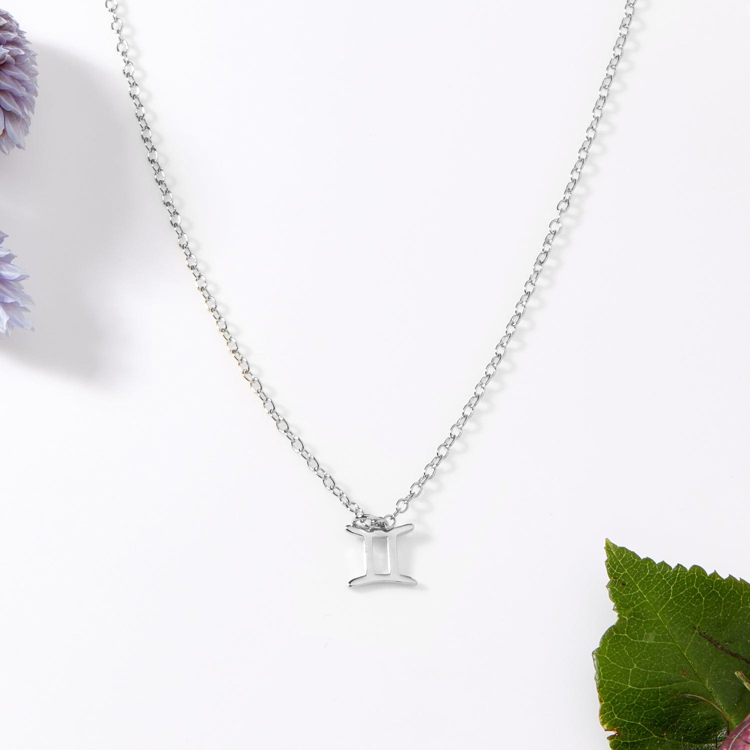Celestial Gemini Zodiac Necklace