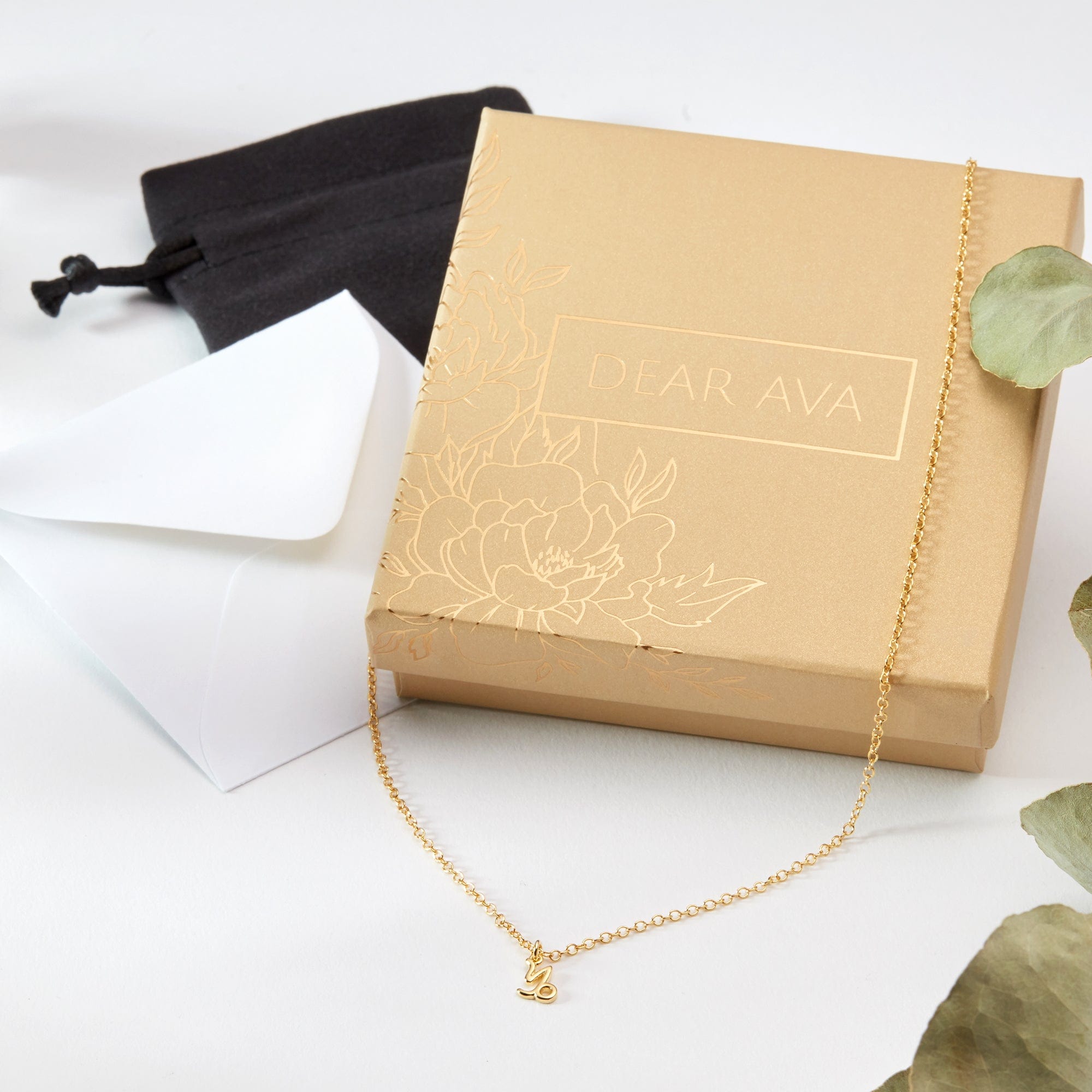Capricorn Zodiac Deity Necklace