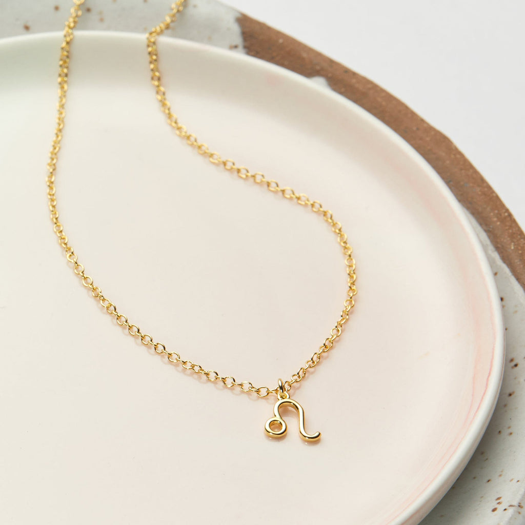 Celestial Leo Zodiac Necklace