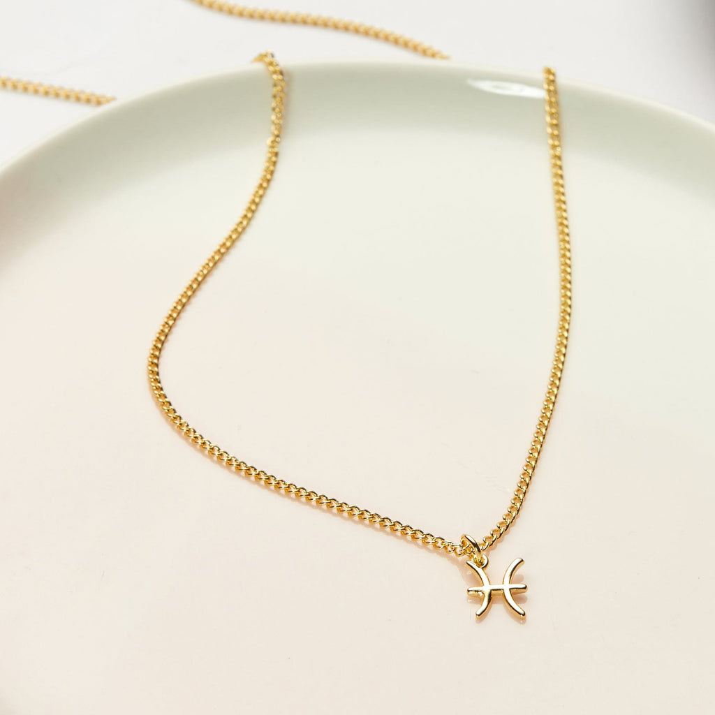 Pisces Zodiac Deity Necklace