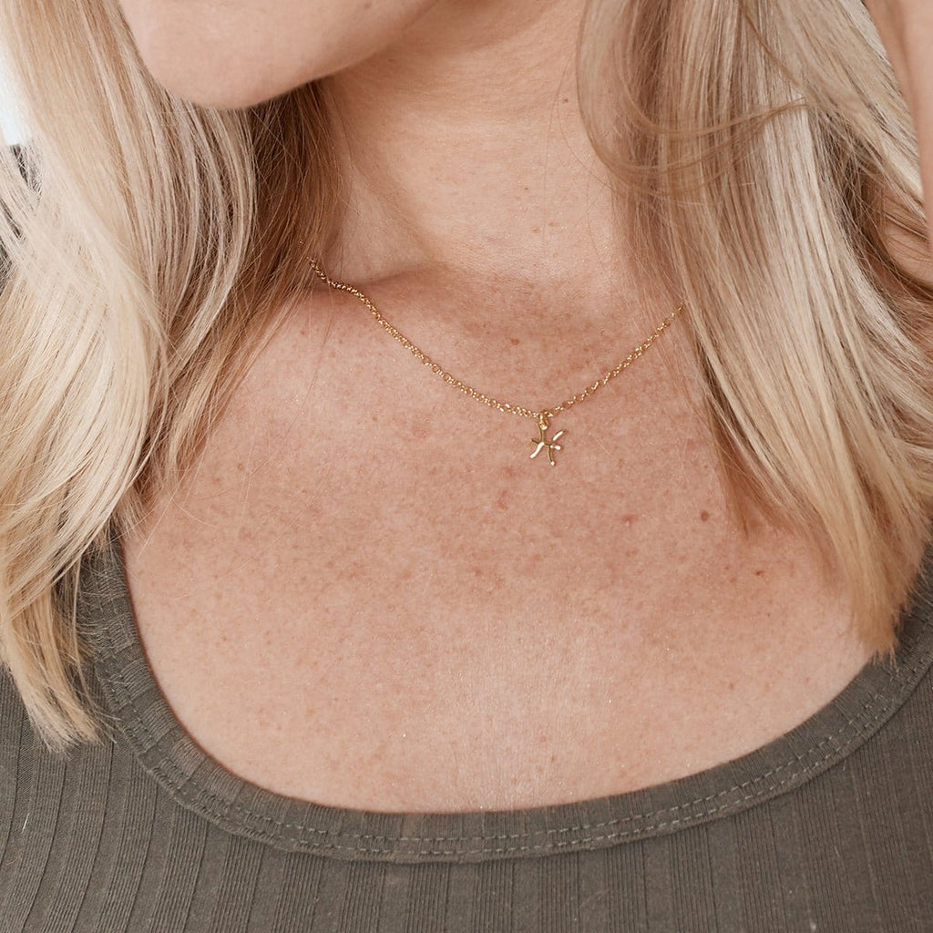 Pisces Zodiac Deity Necklace