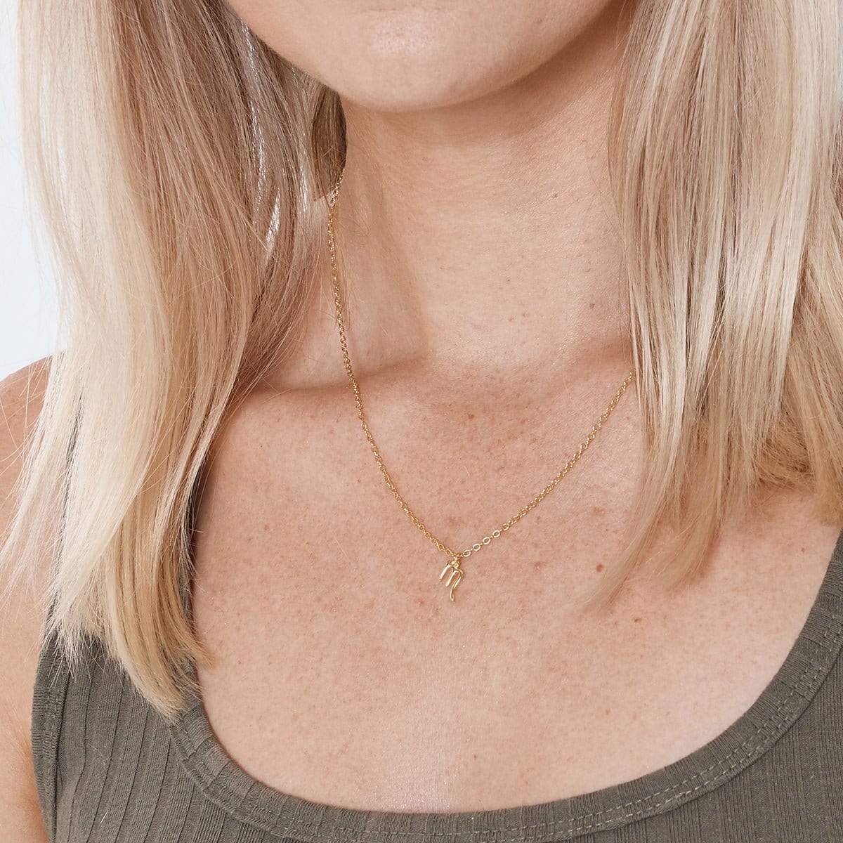 Scorpio Zodiac Deity Necklace