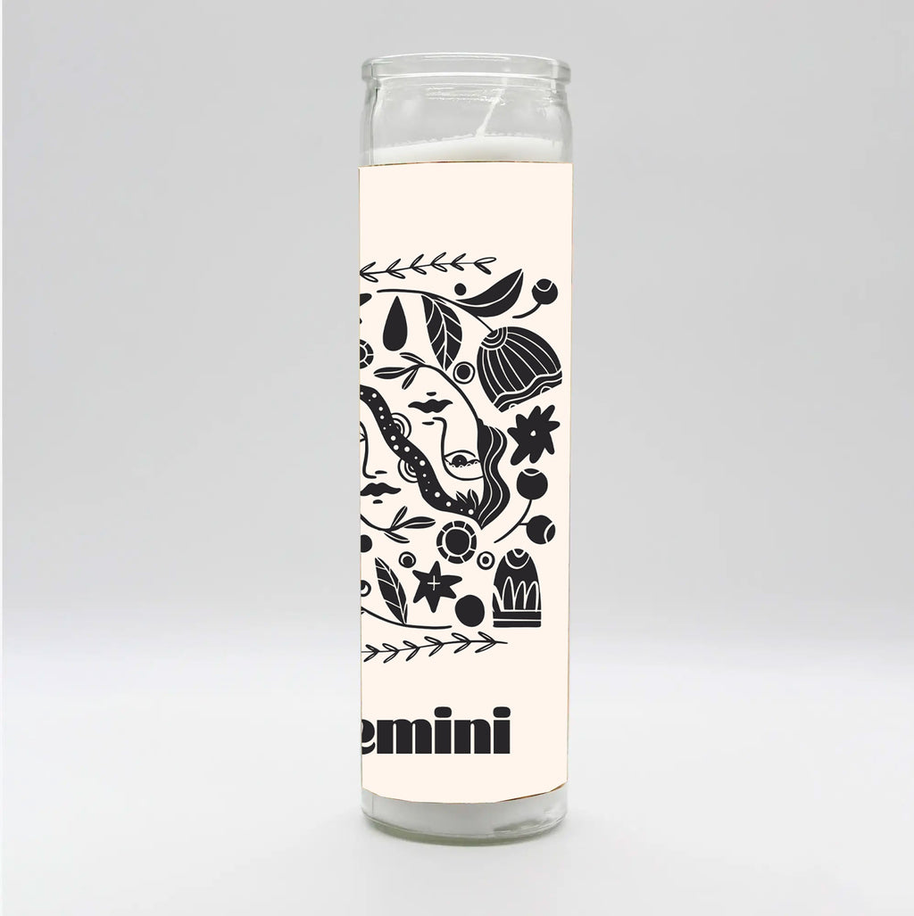 Zodiac Gemini Candle