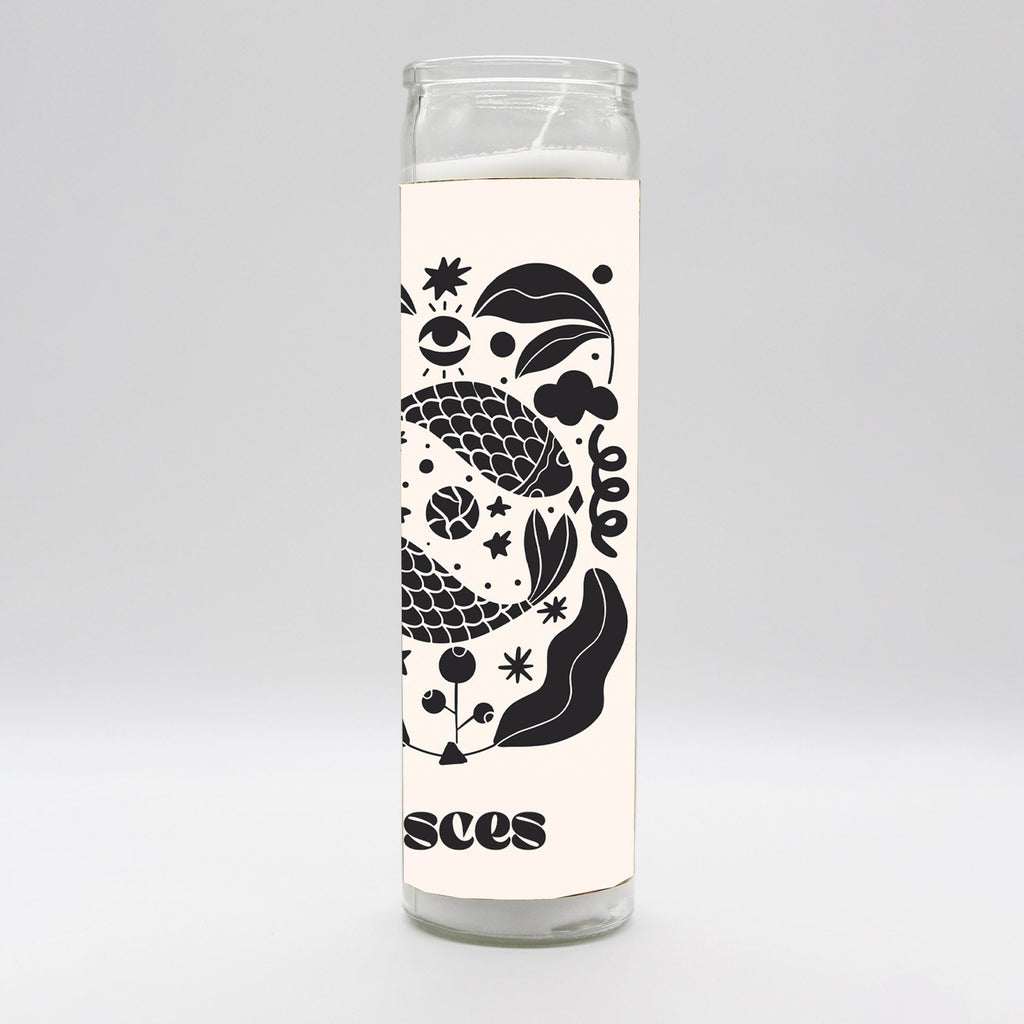 Zodiac Pisces Candle