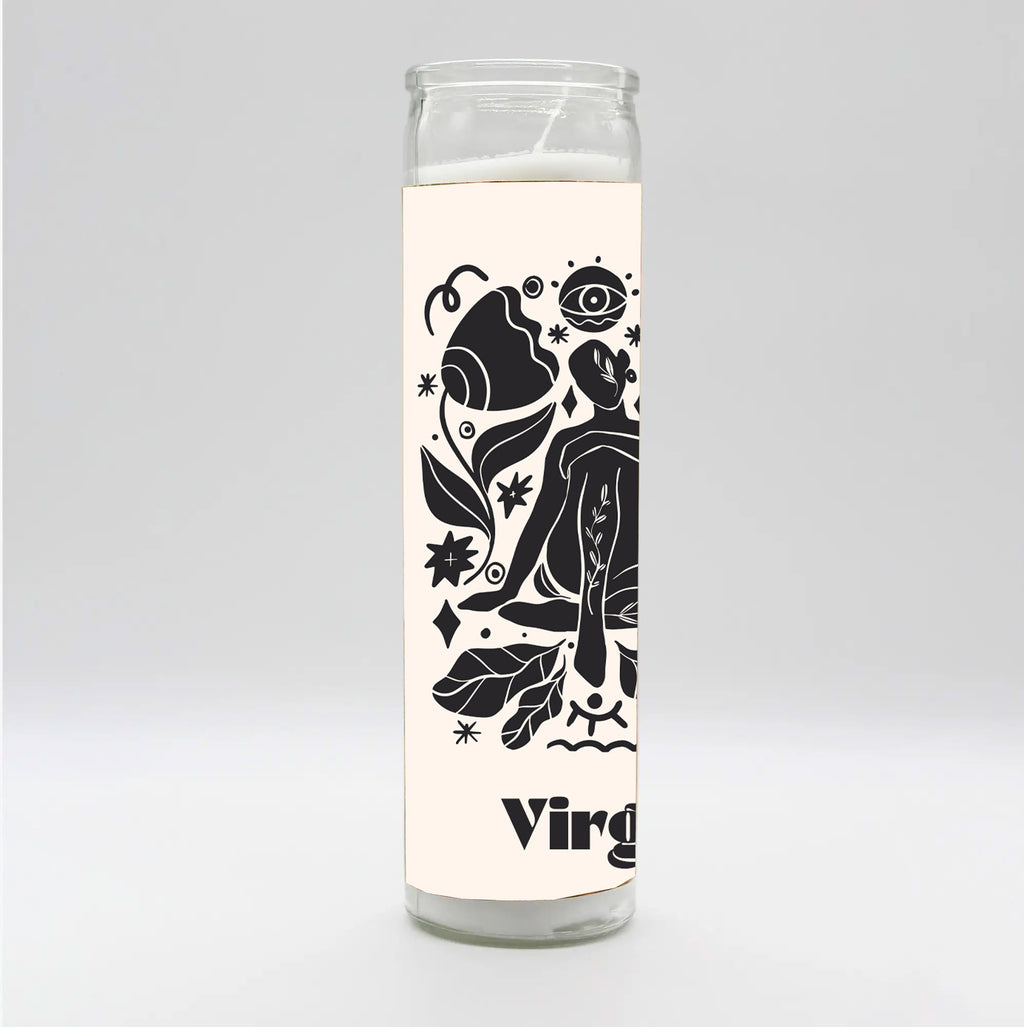 Zodiac Virgo Candle